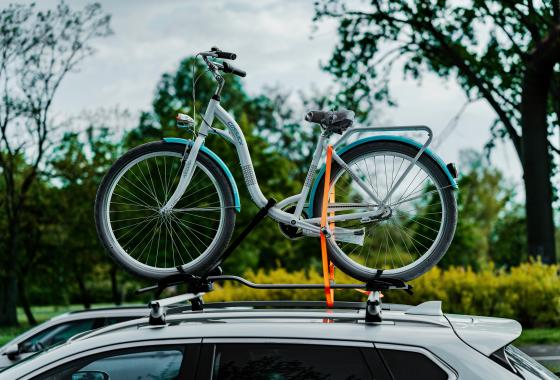 Bicyclettes sur les voitures 